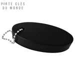 Porte-clés flottant pour bateau noir compact et solide
