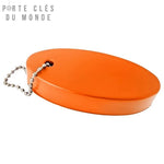 Porte-clés flottant pour bateau orange design ergonomique
