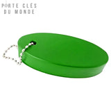 Porte-clés flottant pour bateau vert couleur vive