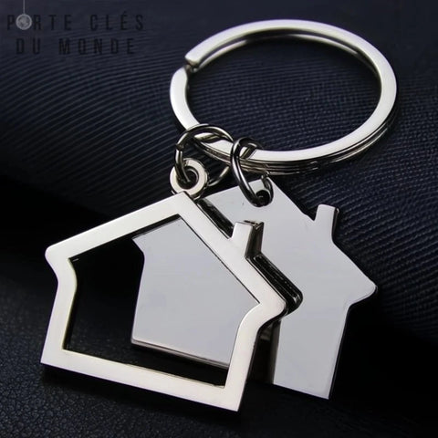 porte clés en forme de maison