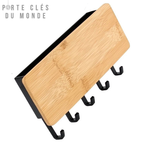 porte clés mural bois personnalisé