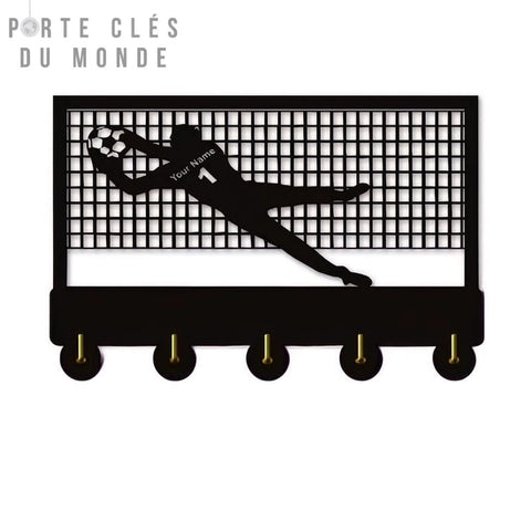 porte clés mural foot personnalisé