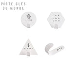 porte-clé mural décoratif