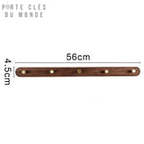 porte clés mural en laiton
