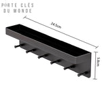 porte clés mural moderne