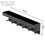 porte clés mural moderne
