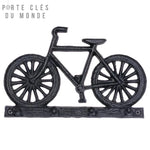 porte clé mural vélo