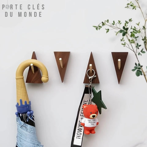 support porte clé mural