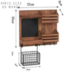 porte clé tableau mural