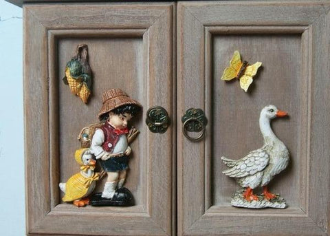 Armoire a clé mural