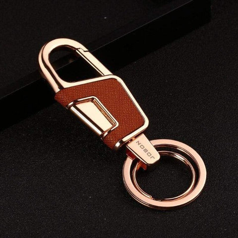 Porte-clé acier homme