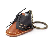 Porte-clef chaussure cuir