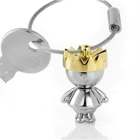 Porte cle couple Roi et Reine