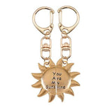 Porte clé couple soleil