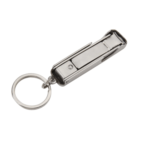 Porte clef décapsuleur coupe-ongles