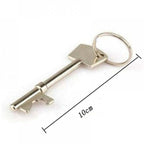 Porte-clé décapsuleur en forme de clé