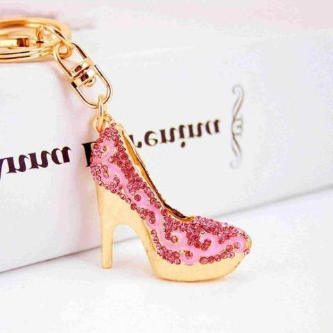 Porte cle femme talon