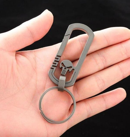 Porte-clé homme tete de mort