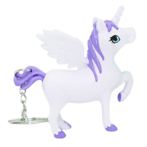 Porte Clé Licorne Led Lumineux 