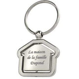 Porte clé maison personnalisé