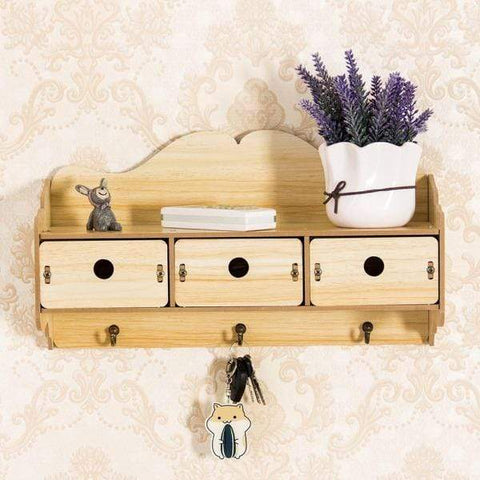Porte cle mural avec rangement