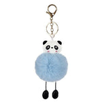 Porte-clé pompon panda