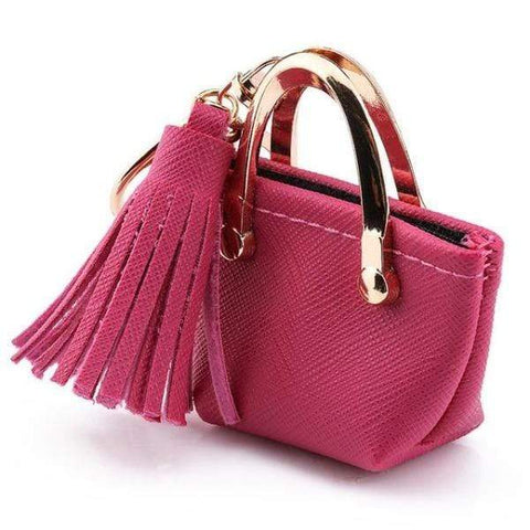 Porte cle sac femme