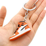 Porte clé sneakers 3D orange