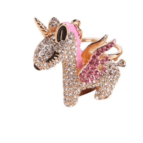 porte clef licorne perle